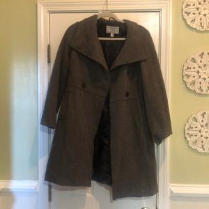 Old Navy charcoal gray wool jacket